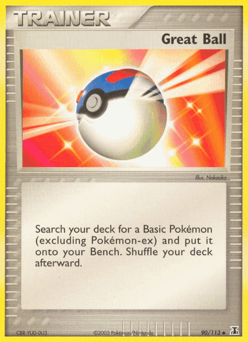 Great Ball 90, Delta Species