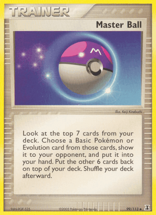 Master Ball 99, Delta Species