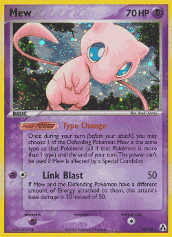 Mew Pokémon TCG card art