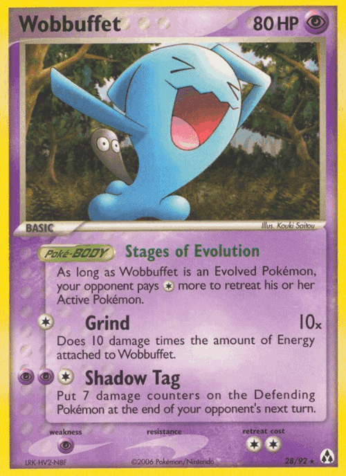 Wobbuffet 28, Legend Maker