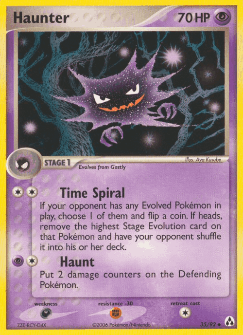 Haunter 35, Legend Maker