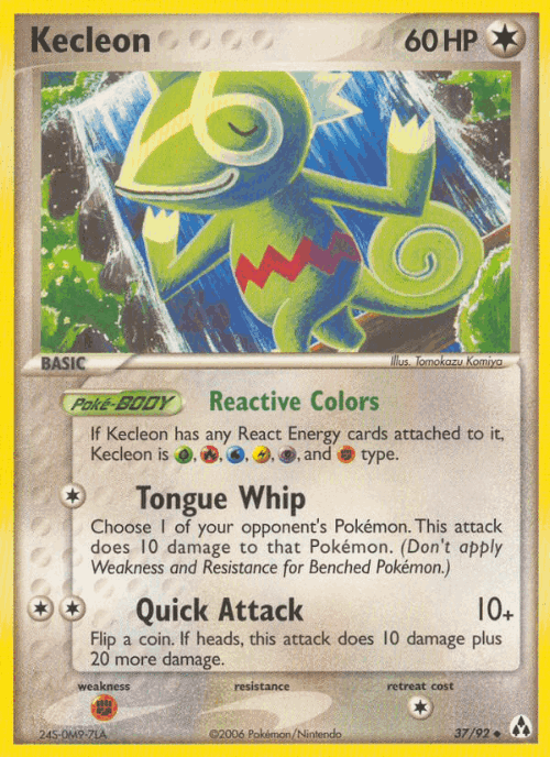 Kecleon 37, Legend Maker