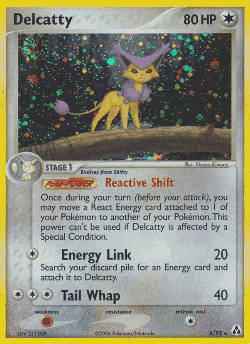 Delcatty Pokémon TCG card art