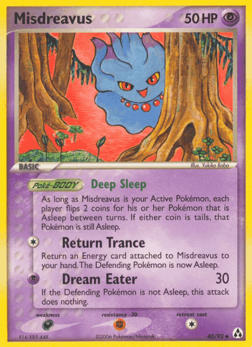 Misdreavus 40, Legend Maker