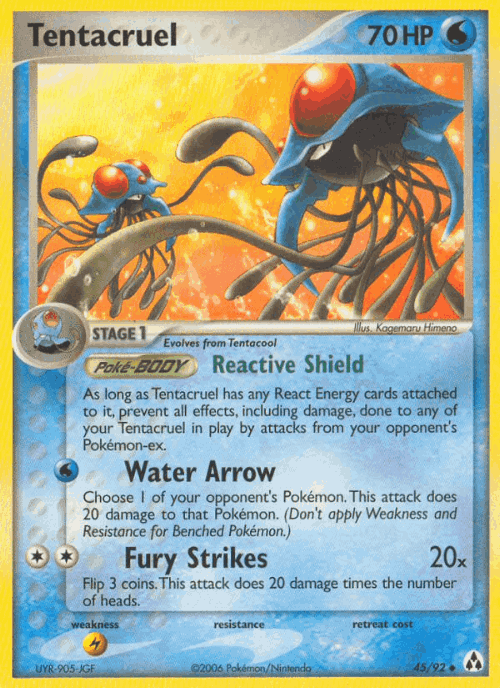 Tentacruel 45, Legend Maker