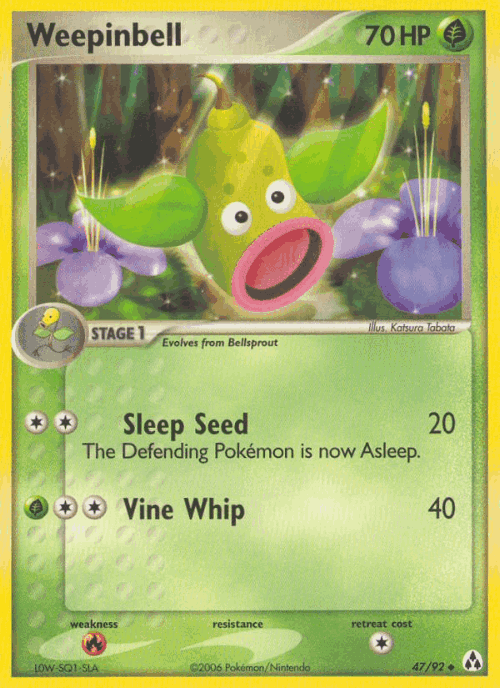 Weepinbell #47 from Legend Maker - Uncommon - Illustrated by Katsura Tabata