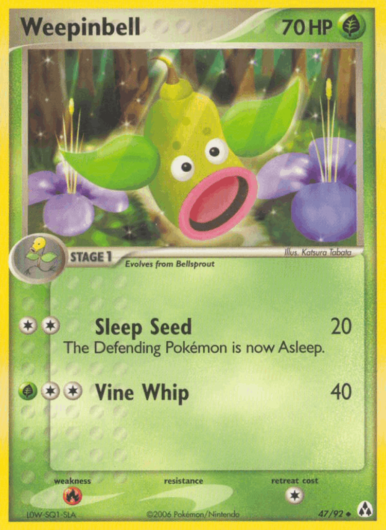 Weepinbell #47 from Legend Maker - Uncommon - Illustrated by Katsura Tabata