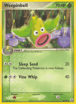 Weepinbell 47, Legend Maker