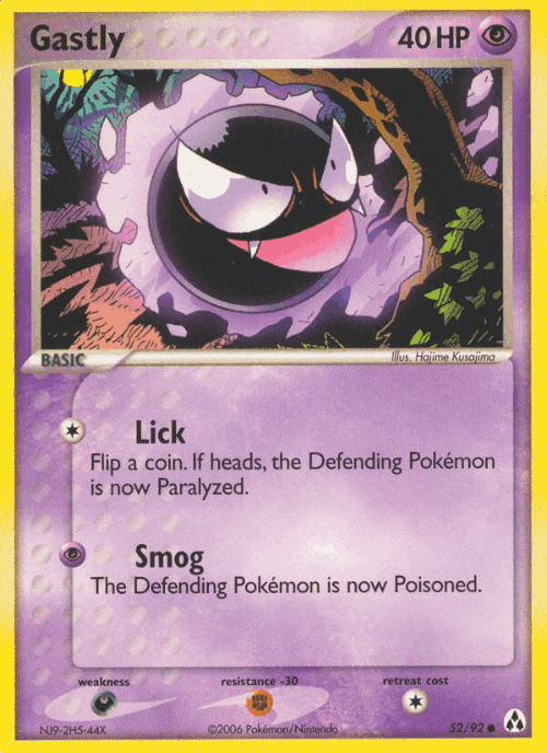 Gastly 52, Legend Maker