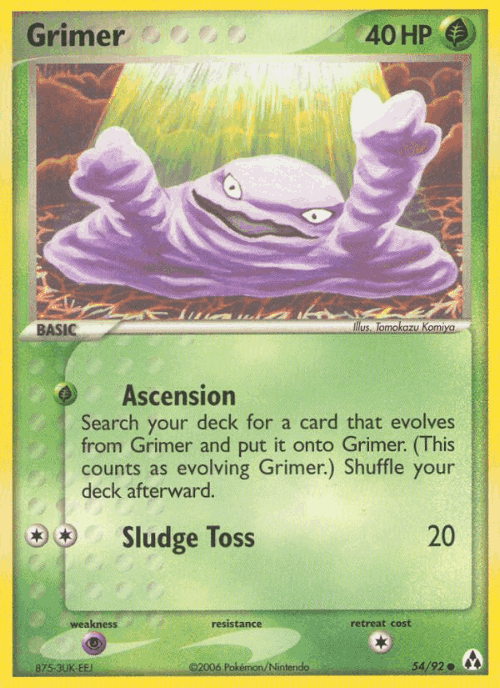 Grimer 54, Legend Maker