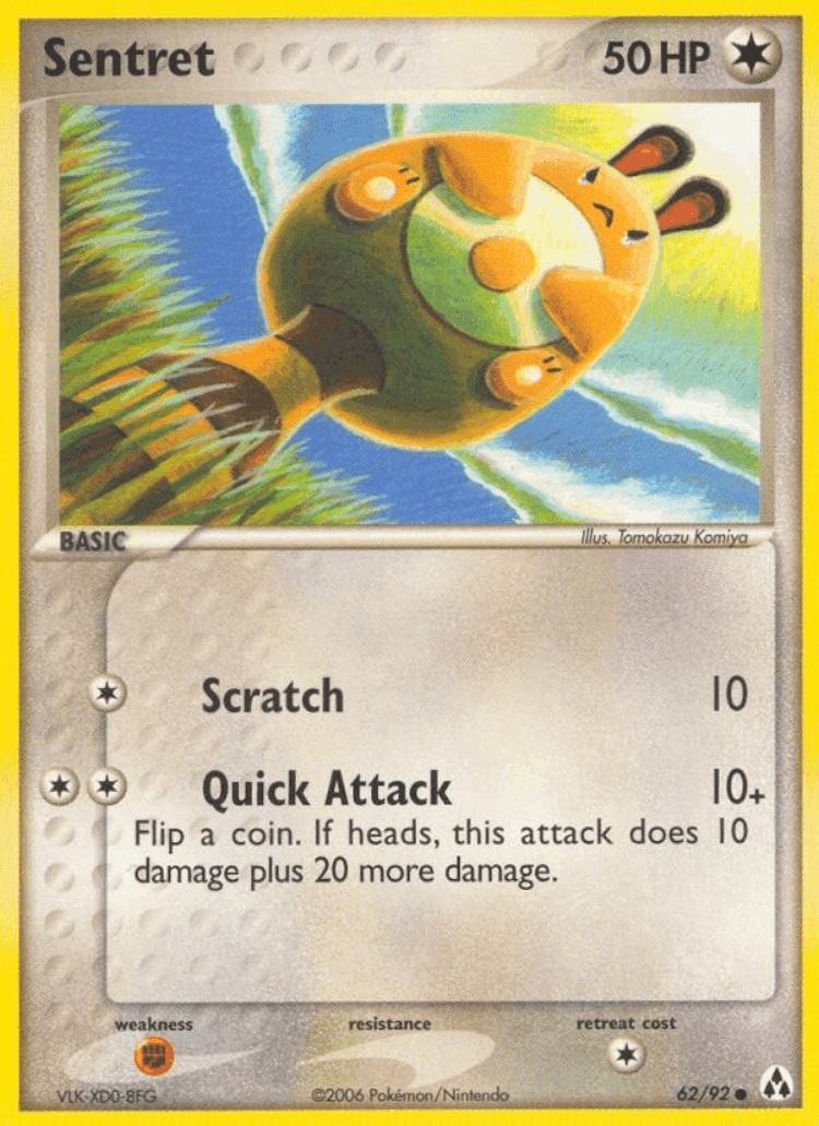 Sentret #62 from Legend Maker - Common - Illustrated by Tomokazu Komiya