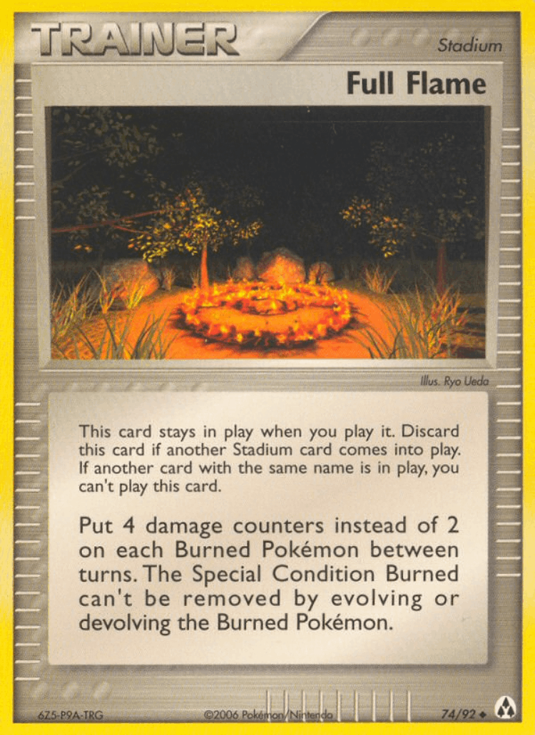 Full Flame #74 from Legend Maker - Uncommon - Illustrated by Ryo Ueda