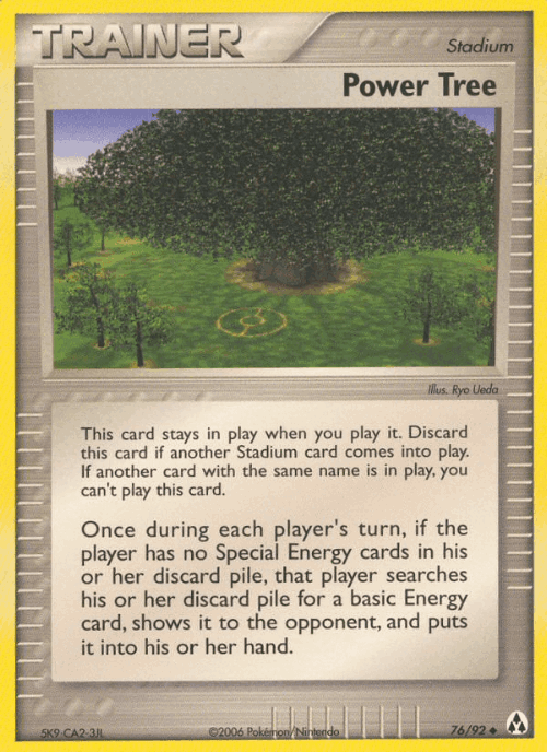 Power Tree #76 from Legend Maker - Uncommon - Illustrated by Ryo Ueda