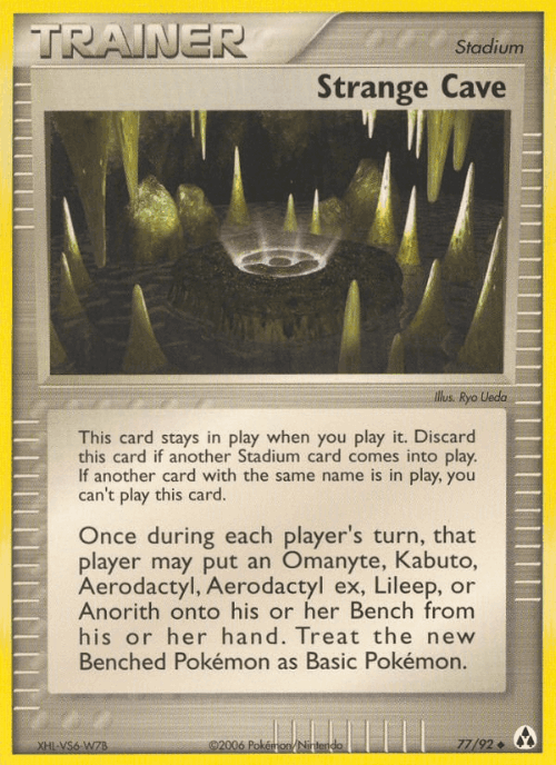 Strange Cave #77 from Legend Maker - Uncommon - Illustrated by Ryo Ueda