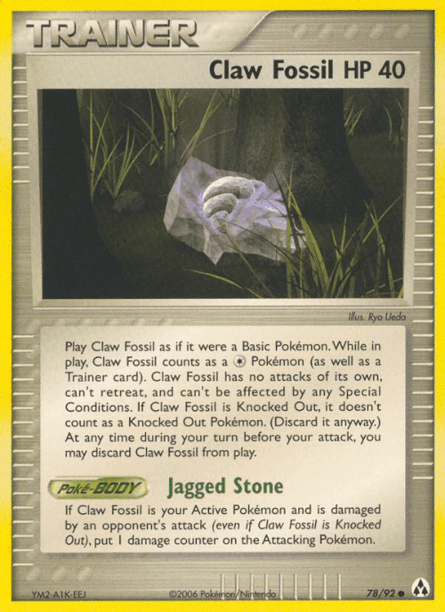 Claw Fossil 78, Legend Maker