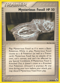 Mysterious Fossil 79, Legend Maker