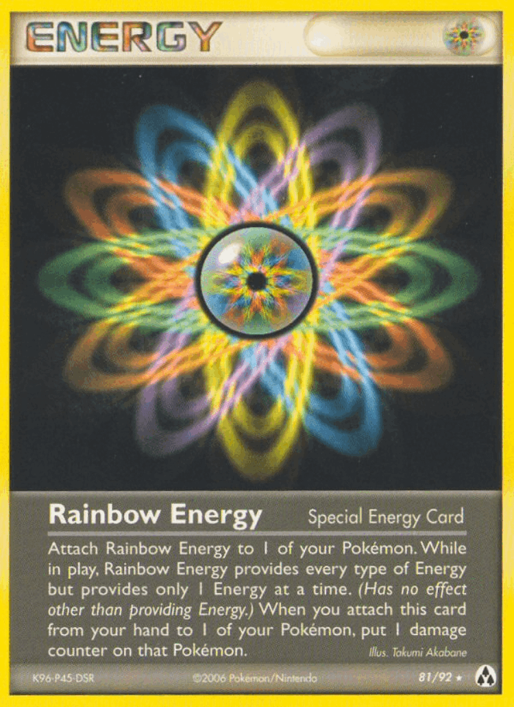 Rainbow Energy #81 from Legend Maker - Rare - Illustrated by Takumi Akabane