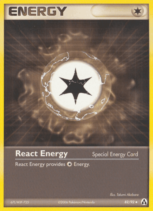 React Energy #82 from Legend Maker - Uncommon - Illustrated by Takumi Akabane
