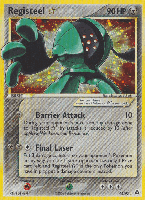 Registeel ☆ 92, Legend Maker