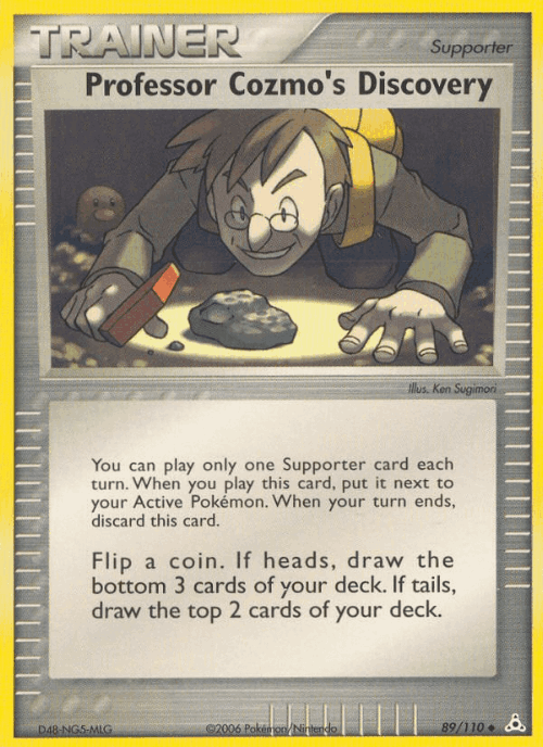 Professor Cozmo's Discovery #89 from Holon Phantoms - Uncommon - Illustrated by Ken Sugimori