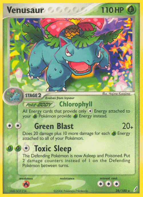 Venusaur 28, Crystal Guardians