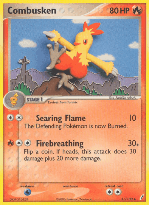 Combusken 31, Crystal Guardians
