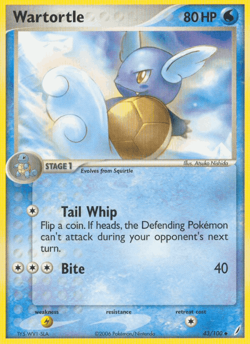 Wartortle 43, Crystal Guardians