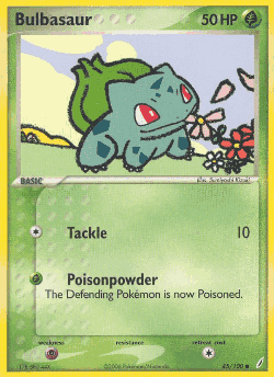 Bulbasaur 45, Crystal Guardians