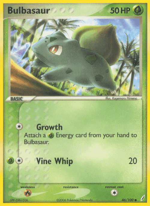 Bulbasaur 46, Crystal Guardians