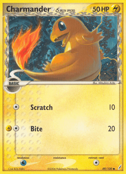 Charmander δ 49, Crystal Guardians