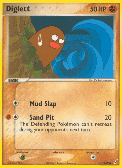 Diglett 50, Crystal Guardians