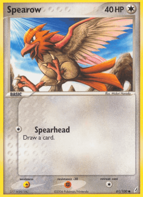 Spearow 61, Crystal Guardians