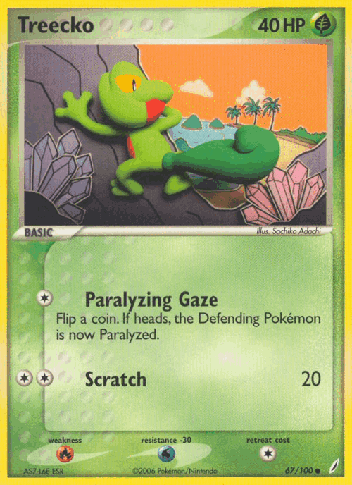 Treecko 67, Crystal Guardians