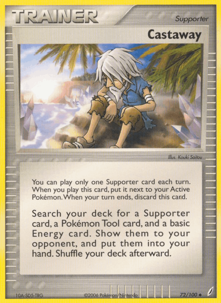 Castaway #72 from Crystal Guardians - Uncommon - Illustrated by Kouki Saitou