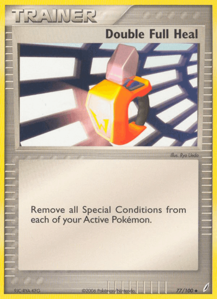 Double Full Heal #77 from Crystal Guardians - Uncommon - Illustrated by Ryo Ueda