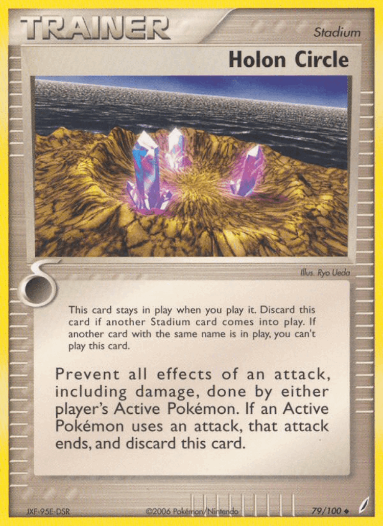 Holon Circle #79 from Crystal Guardians - Uncommon - Illustrated by Ryo Ueda