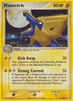 Manectric Pokémon TCG card art