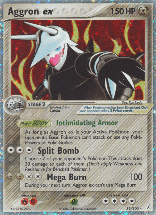 Aggron ex 89, Crystal Guardians