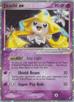 Jirachi ex 94, Crystal Guardians