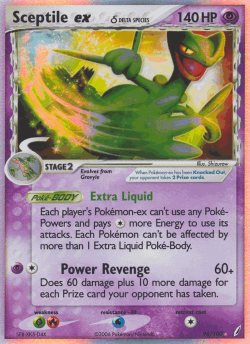Sceptile ex δ 96, Crystal Guardians