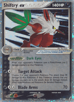 Shiftry ex 97, Crystal Guardians