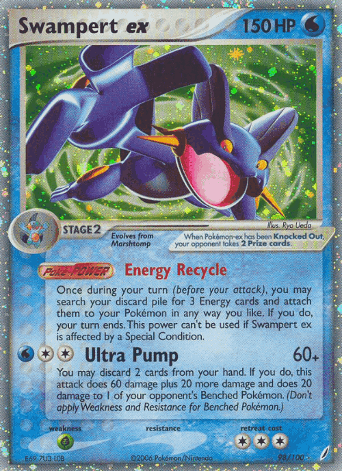 Swampert ex 98, Crystal Guardians