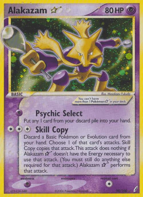 Alakazam ☆ 99, Crystal Guardians