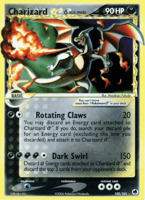Charizard ☆ δ 100, Dragon Frontiers