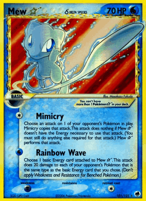Mew ☆ δ 101, Dragon Frontiers
