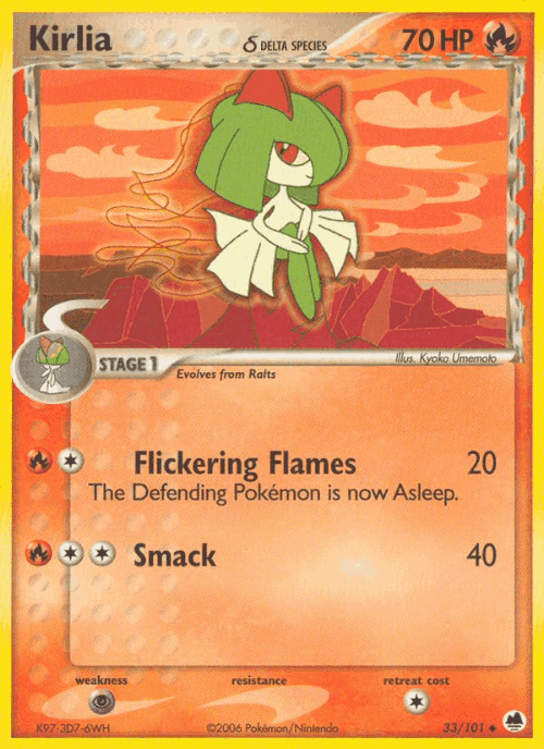 Kirlia δ 33, Dragon Frontiers