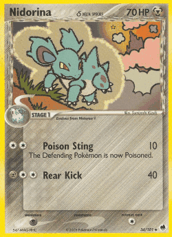 Nidorina δ 34, Dragon Frontiers
