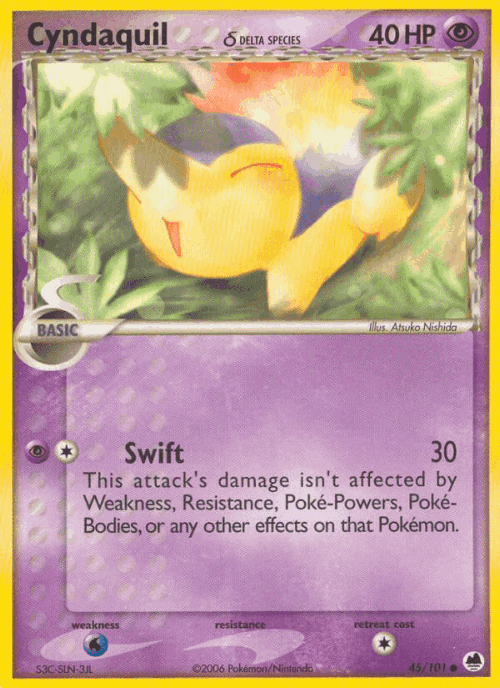 Cyndaquil δ 45, Dragon Frontiers