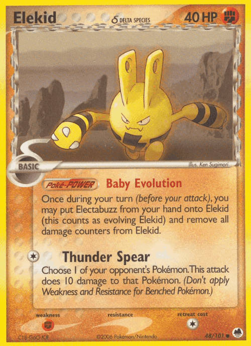 Elekid δ 48, Dragon Frontiers