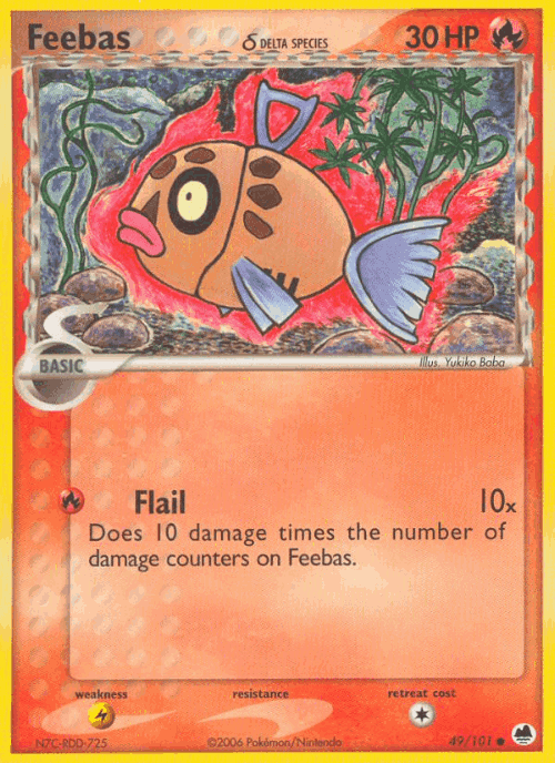 Feebas δ 49, Dragon Frontiers